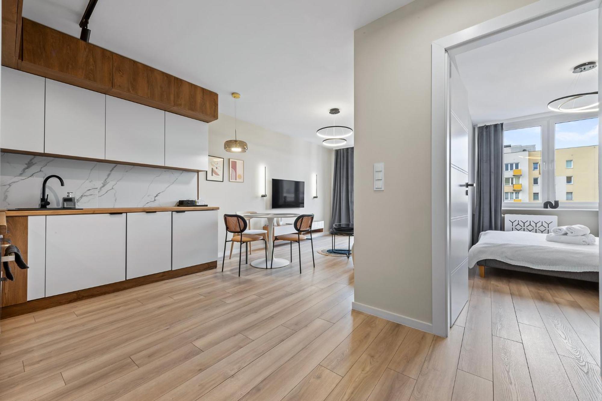 Rentplanet - Apartament Miedzynarodowa 바르샤바 외부 사진